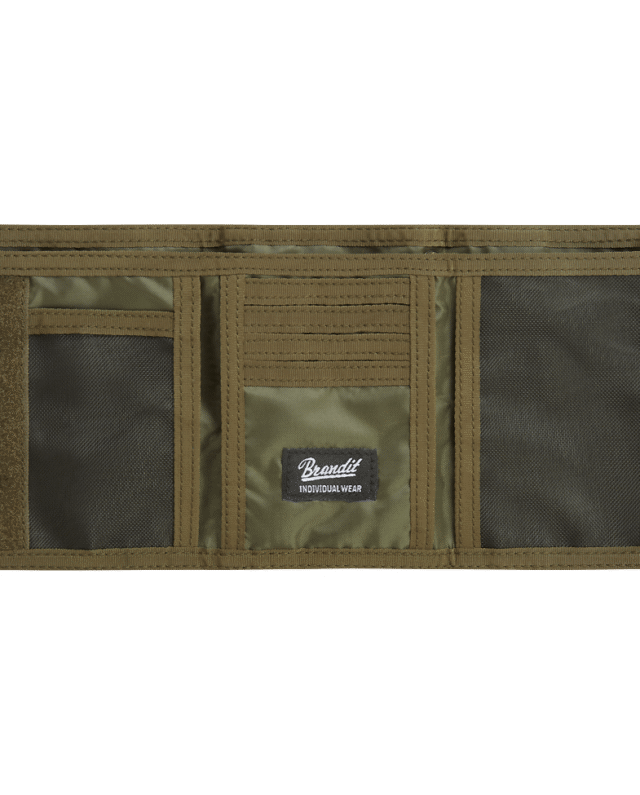 BRANDIT WALLET THREE WOODLAND 8065.10 9 x 13 x 1 cm - Brandit