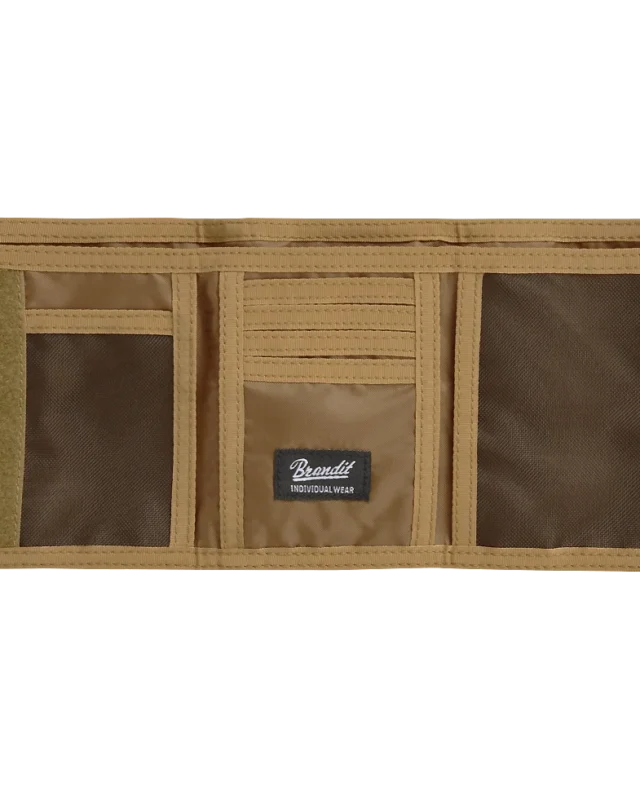 BRANDIT WALLET THREE CAMEL 8065.70 9 x 13 x 1 cm - Brandit