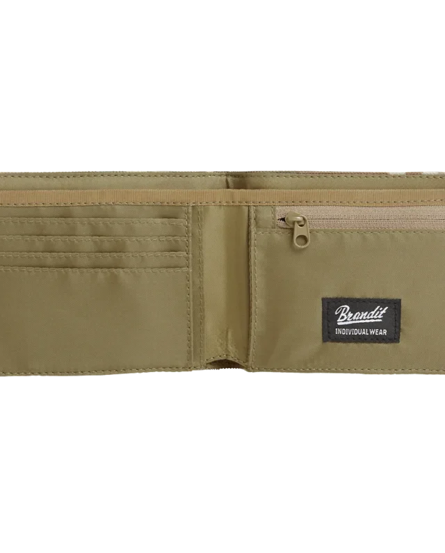 8066-161-V2 BRANDIT WALLET FOUR TACTICAL CAMO 8066.161 9.5 x 12 x 1.5 cm - Brandit
