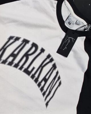 KARL KANI SPORT COLLEGE BOXY RAGLAN T-SHIRT WHITE KM262-016-1 - KARL KANI