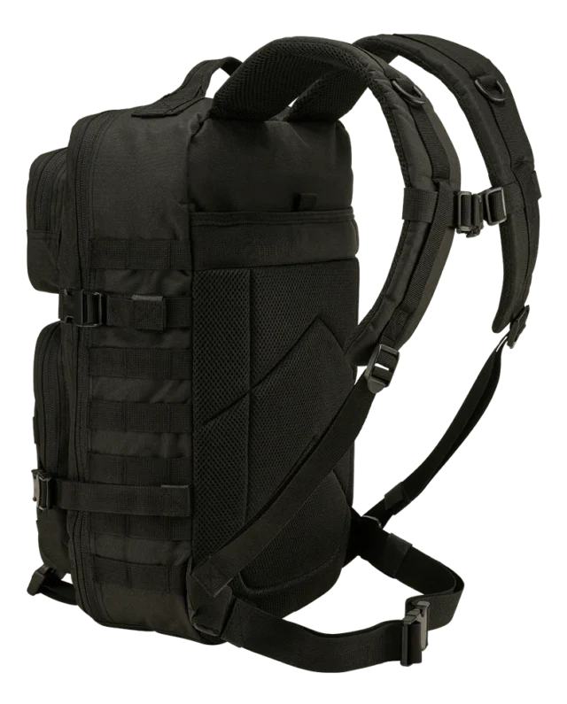8098-11002_W_002 Brandit US Cooper Patch Large Backpack Black 8098.11002 - Brandit