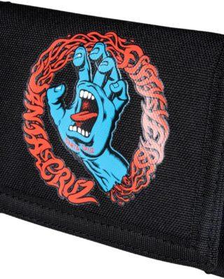 SANTA CRUZ SCREAMING 50 WALLET BLACK 8 x 12 x 4 cm O/S SCA-MNY-0141