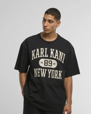 KARL KANI HERITAGE 89 OVERSIZED T-SHIRT BLACK KM261-015-1 - KARL KANI