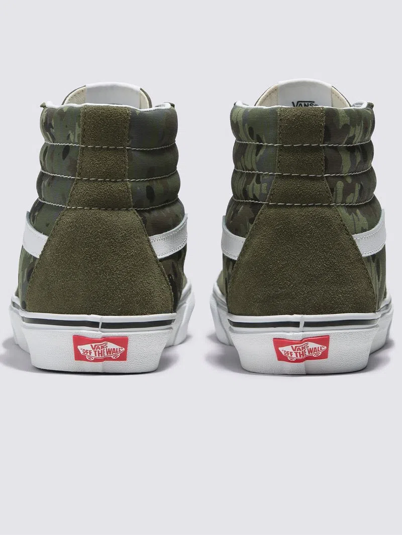 VANS SK8-Hi RAIN CAMO GREN/MULTI VN0007NSBGK1 - Image 4