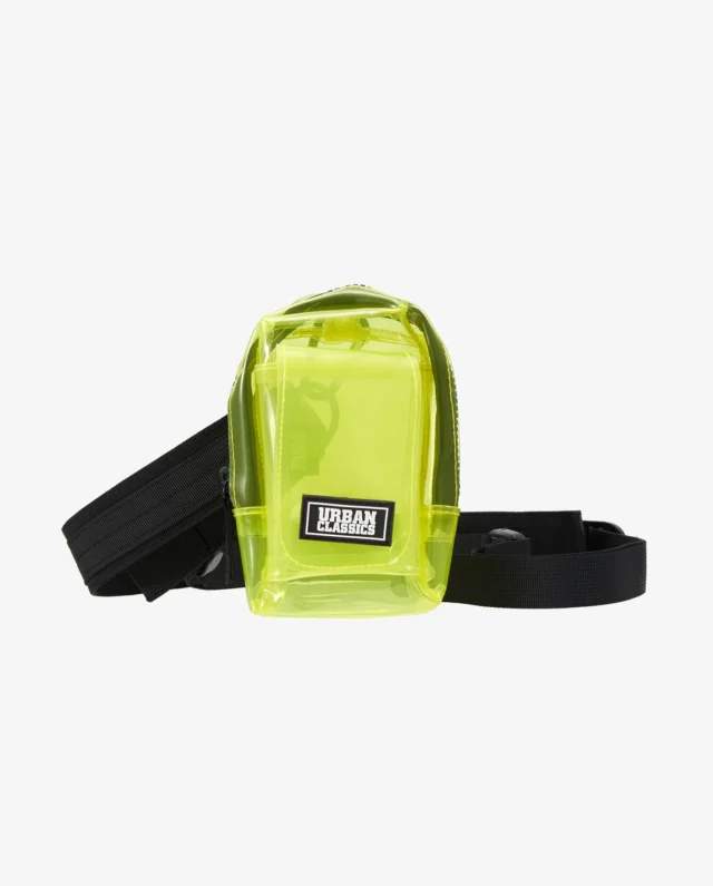 Urban Classics Utility Beltbag Transparent Bum Bag Yellow TB3319 L/XL - UrbanClassics