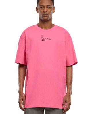 Karl Kani Small Signature Tee Pink KM242-029-1