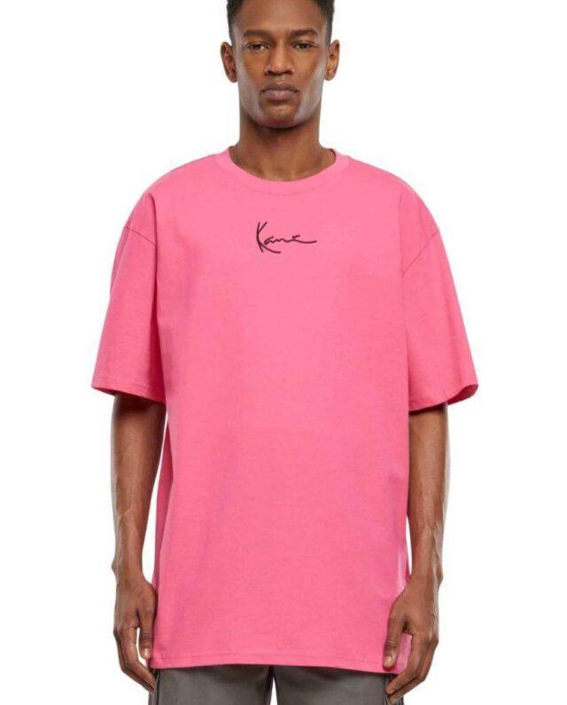 Karl Kani Small Signature Tee Pink KM242-029-1