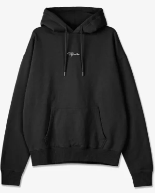 PEGADOR TOWSON TERRY OVERSIZED HOODIE VINTAGE BLACK PGDR-6560-065/539