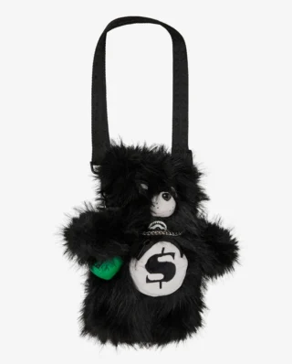 SPRAYGROUND FUR CRAY BLACK BEAR CUB BACKPACK B8213 63.5 x 17.78 x 30.48 cm - SPRAYGROUND