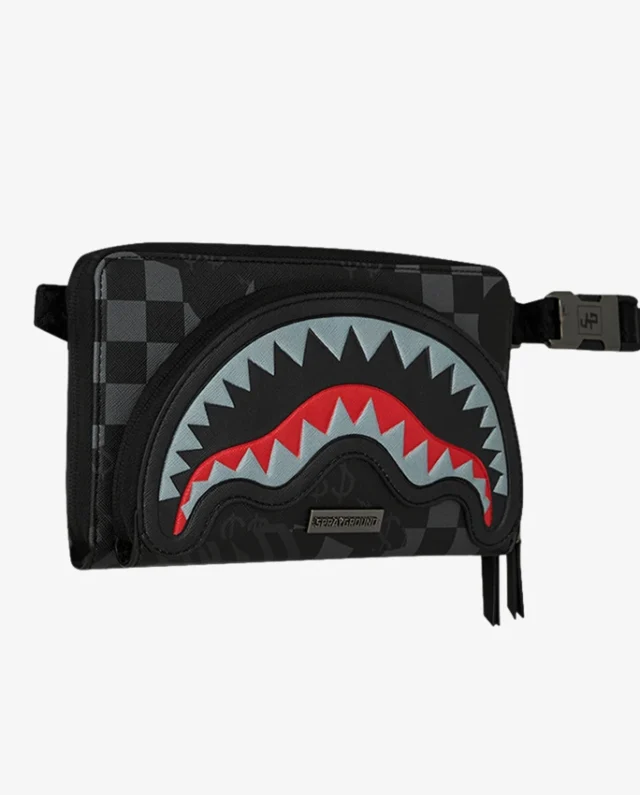 SPRAYGROUND 4AM RED SHARK CROSSBODY B9518 17,8 x 3,8 x 38,1 cm - SPRAYGROUND