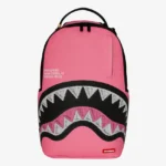 SPRAYGROUND SHARK CENTRAL PINK EMBROIDERED SHARK BACKPACK B9630 46 x 15 x 29 cm