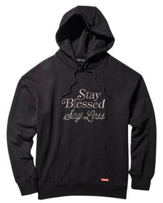 Sprayground Stay Blessed Hoodie Pullover Black SG977179