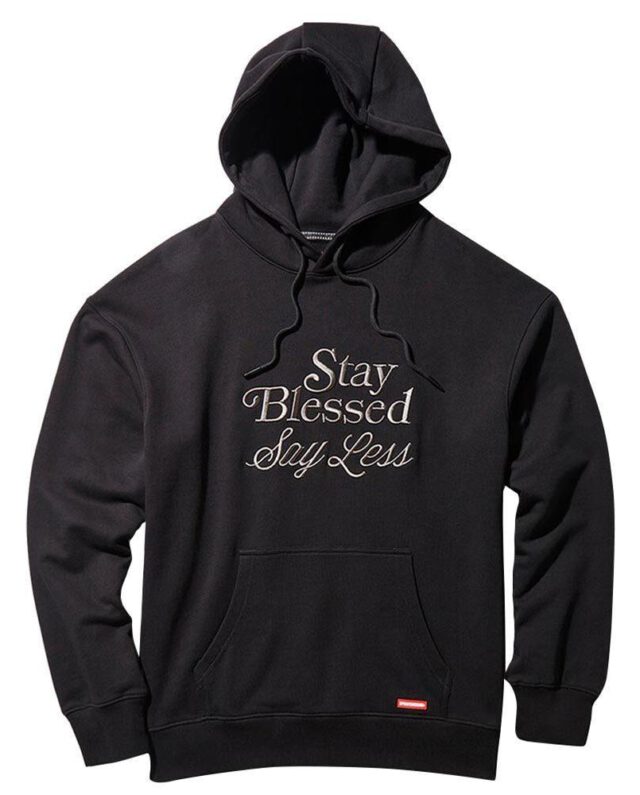 Sprayground Stay Blessed Hoodie Pullover Black SG977179