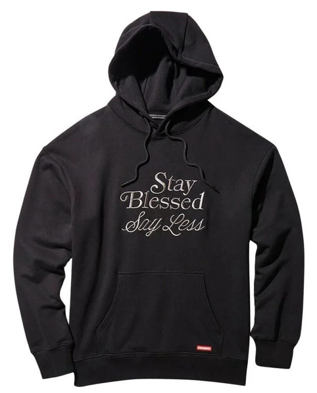 Sprayground Stay Blessed Hoodie Pullover Black SG977179