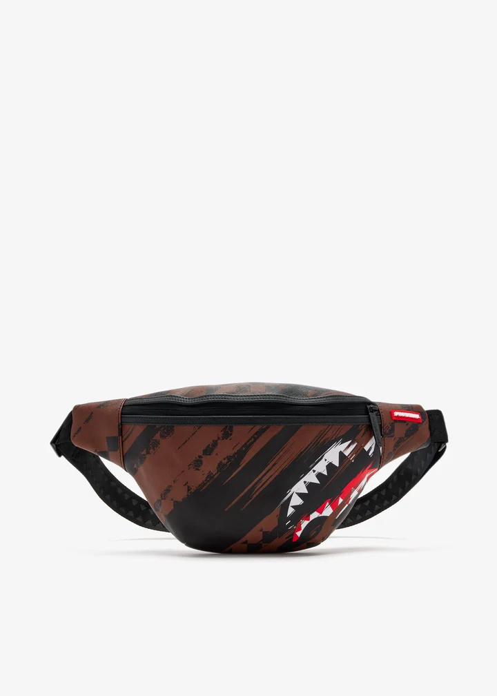 SPRAYGROUND SMEARED GRUNGE SAVVY CROSSBODY B8972 Bag 38cm x 17cm x 4cm - SPRAYGROUND