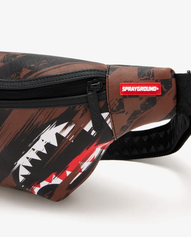 SPRAYGROUND SMEARED GRUNGE SAVVY CROSSBODY B8972 Bag 38cm x 17cm x 4cm - SPRAYGROUND