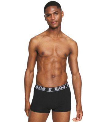 KARL KANI RETRO TAPE 3 PACK BOXER BRIEFS BLACK KM233-BB012-001-01 - KARL KANI