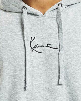 Karl Kani Small Signature Hoodie Ash Grey KKMQ32061GRY - KARL KANI