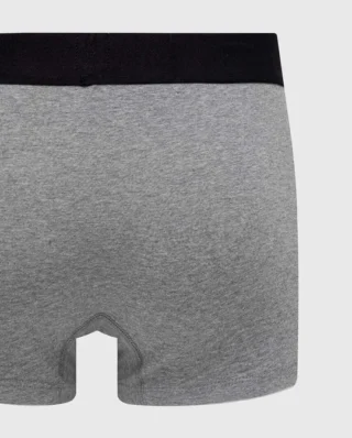 LEVIS MEN SOLID BASIC TRUNK 2-PACK MIDDLE GREY MELANGE 37149-0828 - LEVI'S