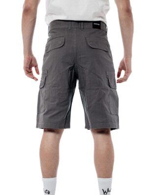 Bee Unusual Ripstop Cargo Shorts Grey - BEEUNUSUAL