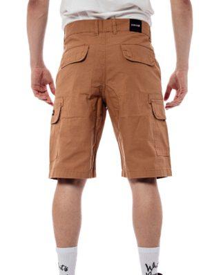 Bee Unusual Ripstop Cargo Shorts Choco - BEEUNUSUAL