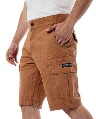 Bee Unusual Ripstop Cargo Shorts Choco
