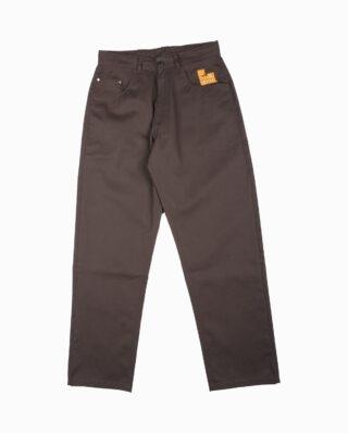 Bee Unusual Relaxed Twill Pants Brown AB-257028 - BEEUNUSUAL