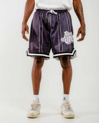 Bee Unusual Basketball Retro Shorts Black-Grey AB-259005 - BEEUNUSUAL