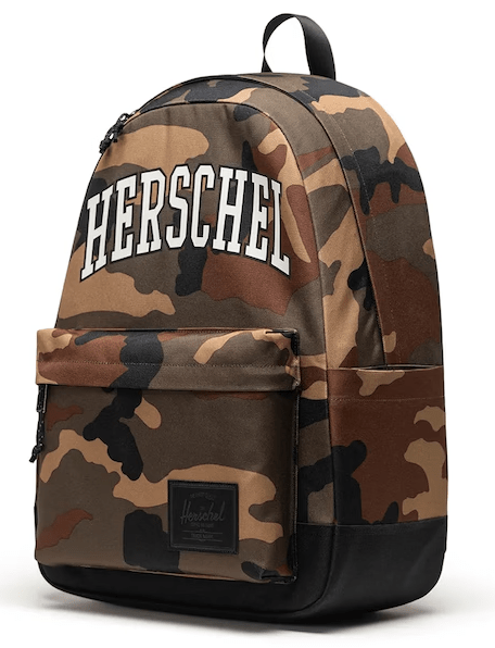HERSCHEL CLASSIC XL BACKPACK VARSITY WOODLAND CAMO 11546-07117-OS 17.75"(H) x 12.75"(W) x 6.50"(D), 30.0L - Image 3