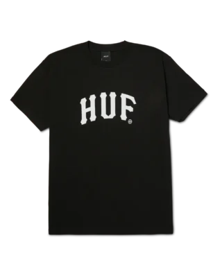 HUF Arch T-Shirt Black TS02523-BLACK