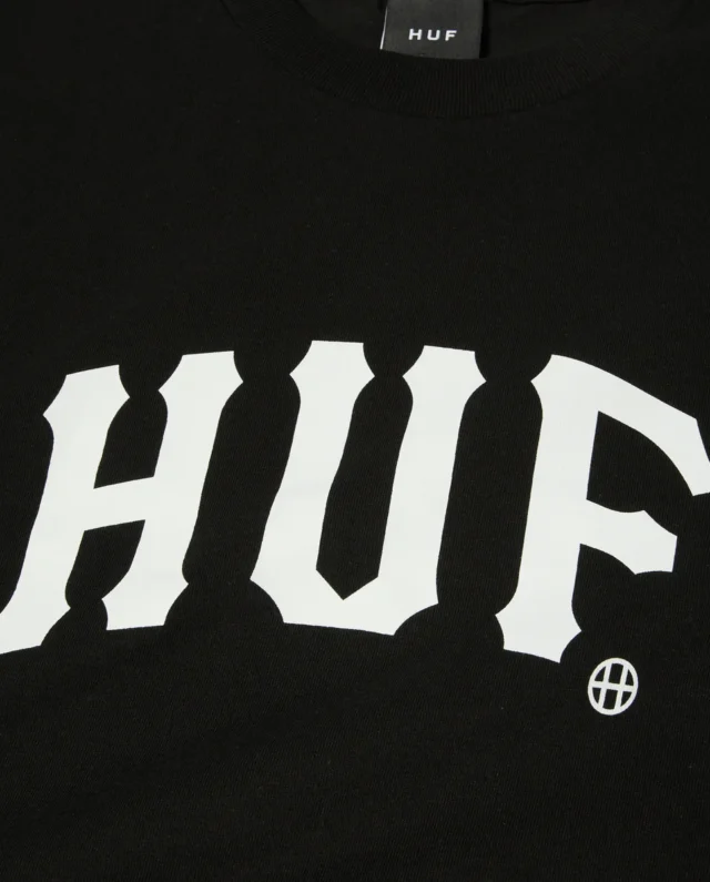 ARCH-S-S-TEE_BLACK_TS02523_BLACK_03_1200x HUF Arch T-Shirt Black TS02523-BLACK - HUF