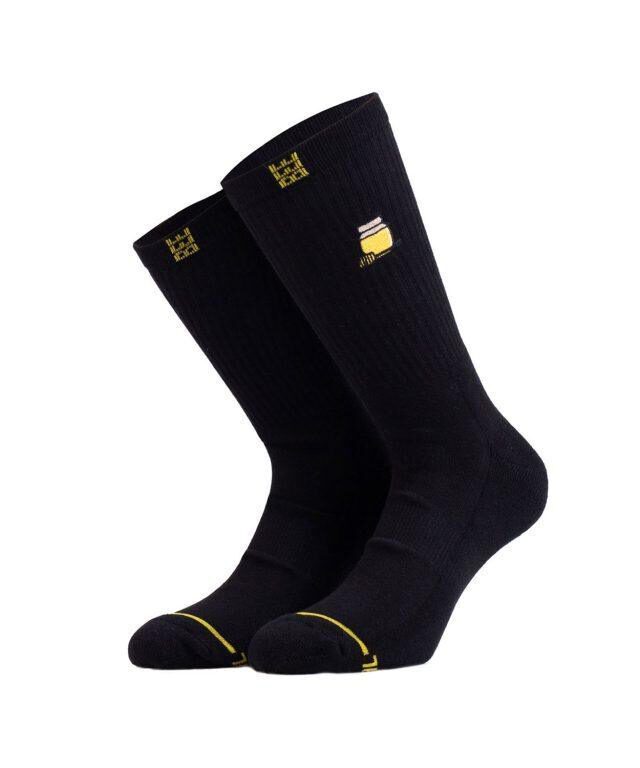 Bee Unusual Honey Premium Black Socks