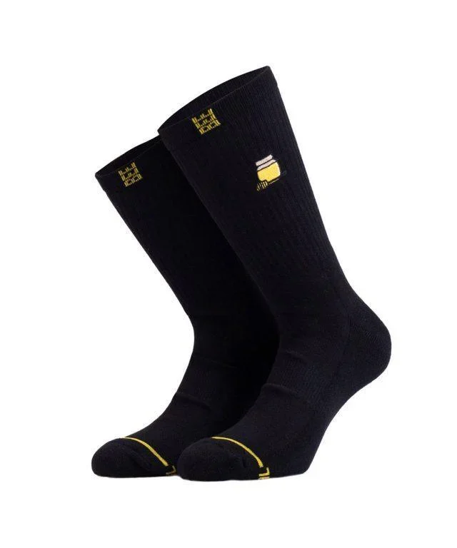 Bee Unusual Honey Premium Black Socks