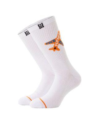 Bee Unusual A Flying F Premium White Socks AS-245022