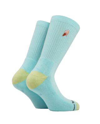 Bee Unusual Ice Cream Premium blue socks AS-252901 - BEEUNUSUAL