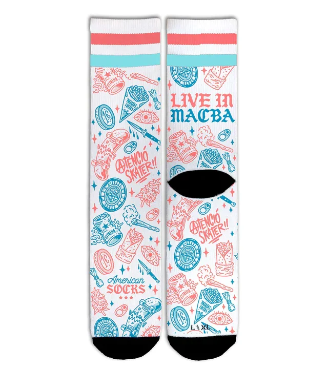 AMERICAN SOCKS MACBA AS193 MID HIGH - American Socks