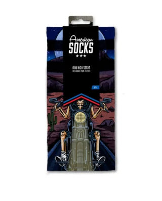 AMERICAN SOCKS NIGHT RIDER AS240 MID HIGH SIGNATURE - American Socks