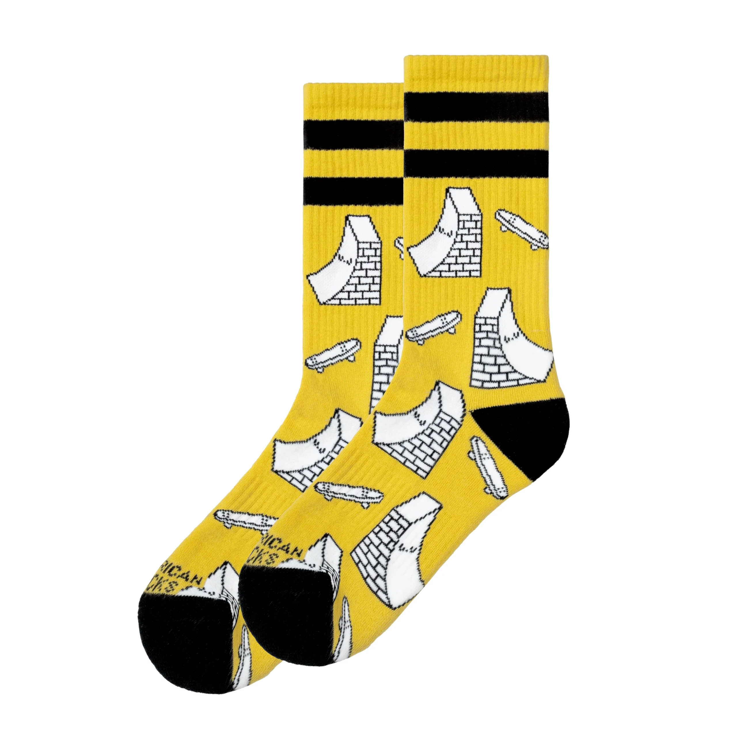 American Socks AS298 Halfpipe Mid High O/S