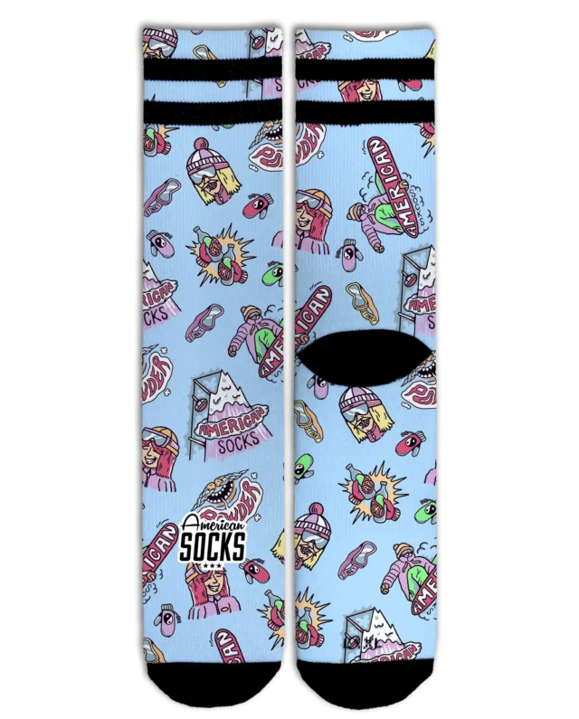 American Socks Slope Dope Mid High Signature AS395 - American Socks