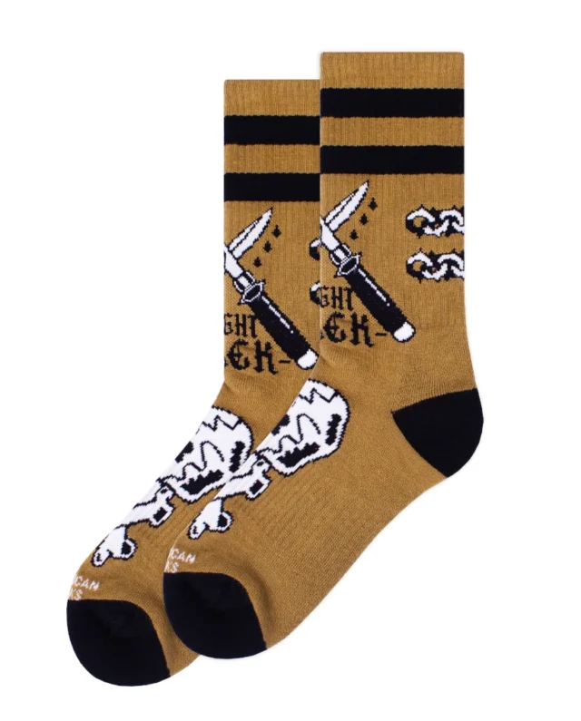 American Socks Fight Back Mid High O/S AS452