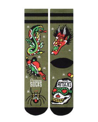American Socks Forever Wrong Mid High O/S AS532 - American Socks
