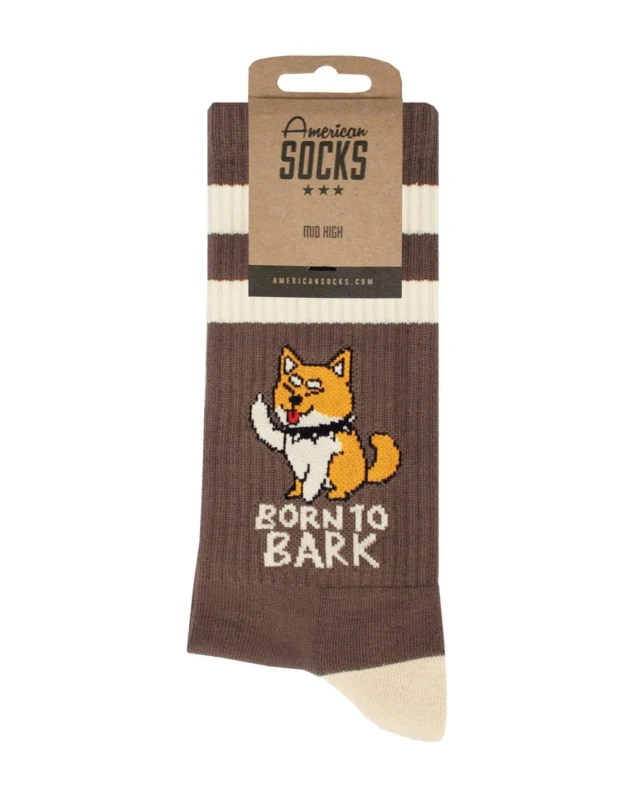 American Socks Born to Back Mid High O/S AS535 - American Socks