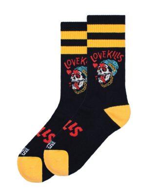 American Socks Love Kills Mid High O/S AS536 - American Socks