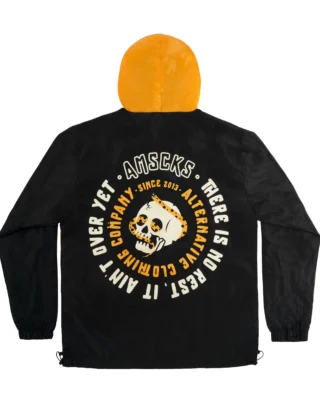 American Socks ASG097 No Rest Windbreaker Black - American Socks