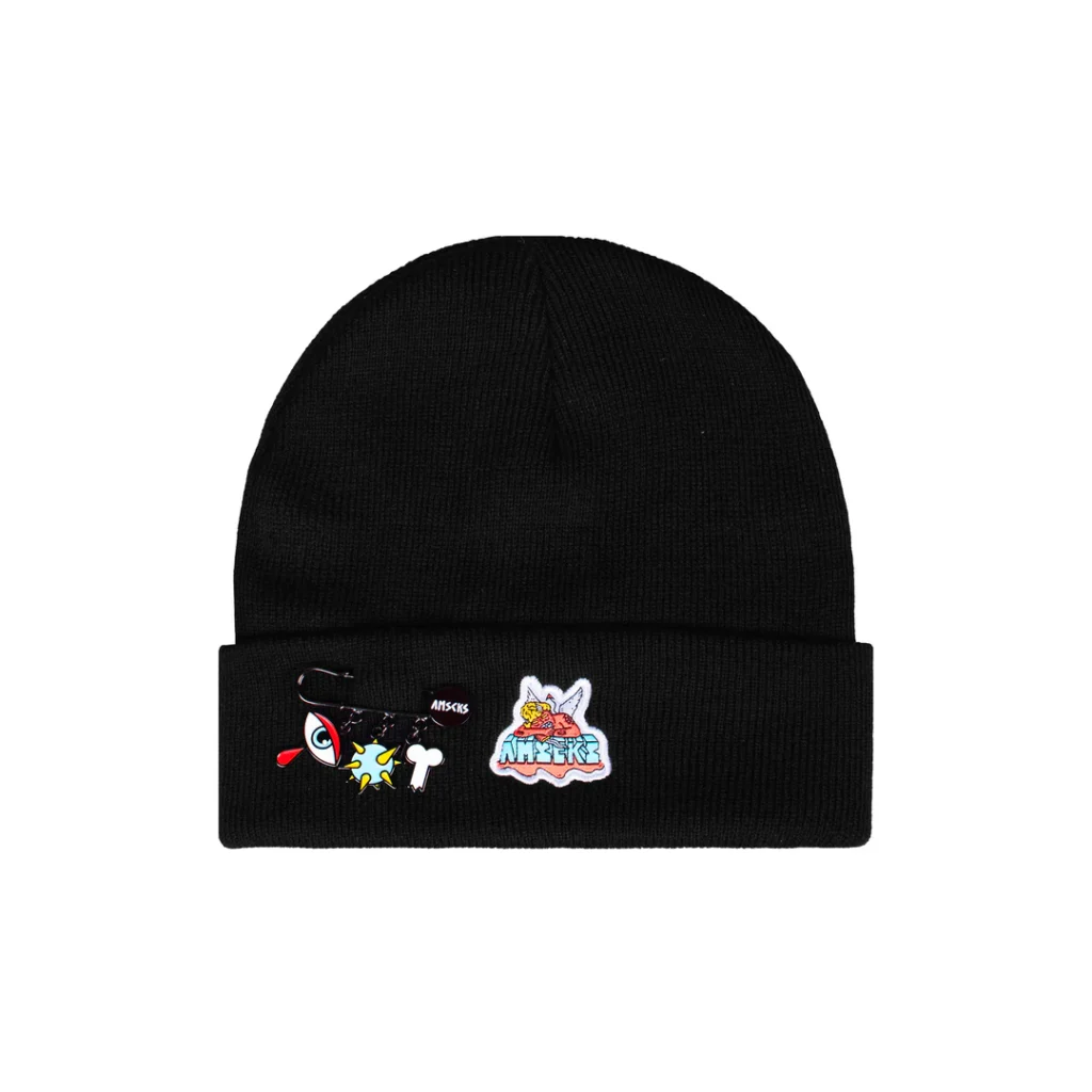 American Socks Fallen Angel Beanie Black ASG156