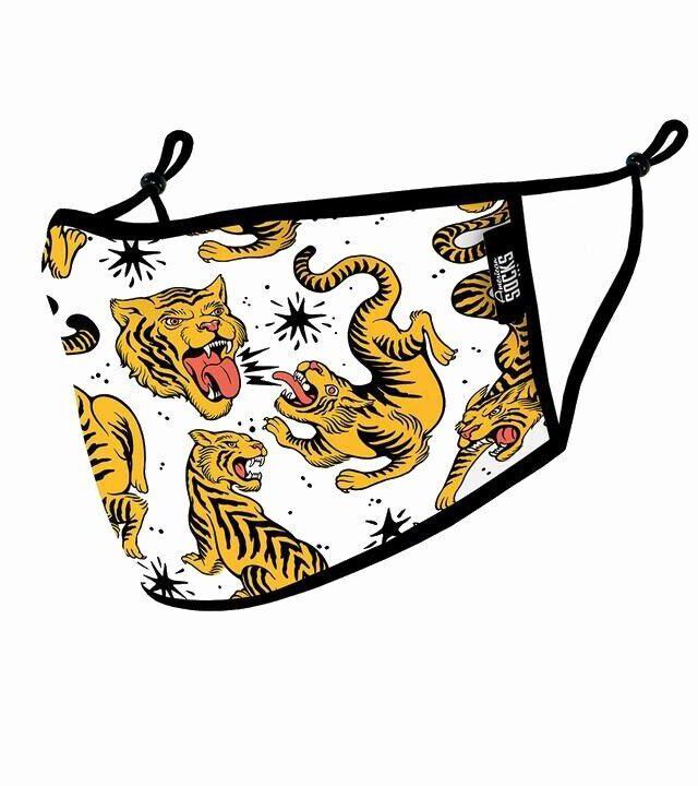TIGER KING AMERICAN SOCKS FACE MASK - American Socks