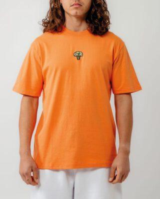 Bee Unusual The sharks are vegan Relaxed t-shirt Tangerine