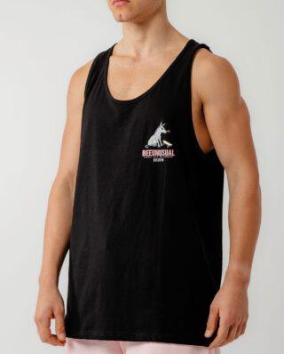 Bee Unusual ” Break Free ” Tank Top Black - BEEUNUSUAL