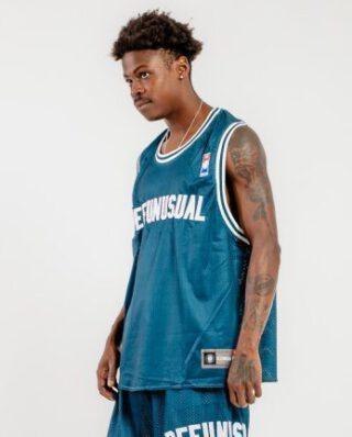 Bee Unusual Unusual basketball tank blue AT-259011 - BEEUNUSUAL