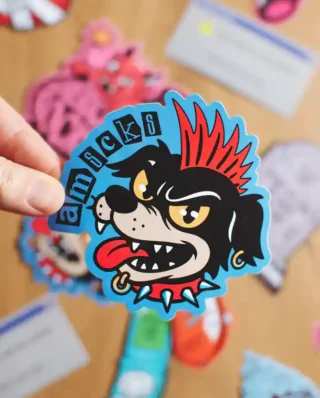 American Socks ASG193 Pop-Punk Sticker Pack - American Socks